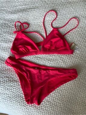 l*space Red/Pink Bikini